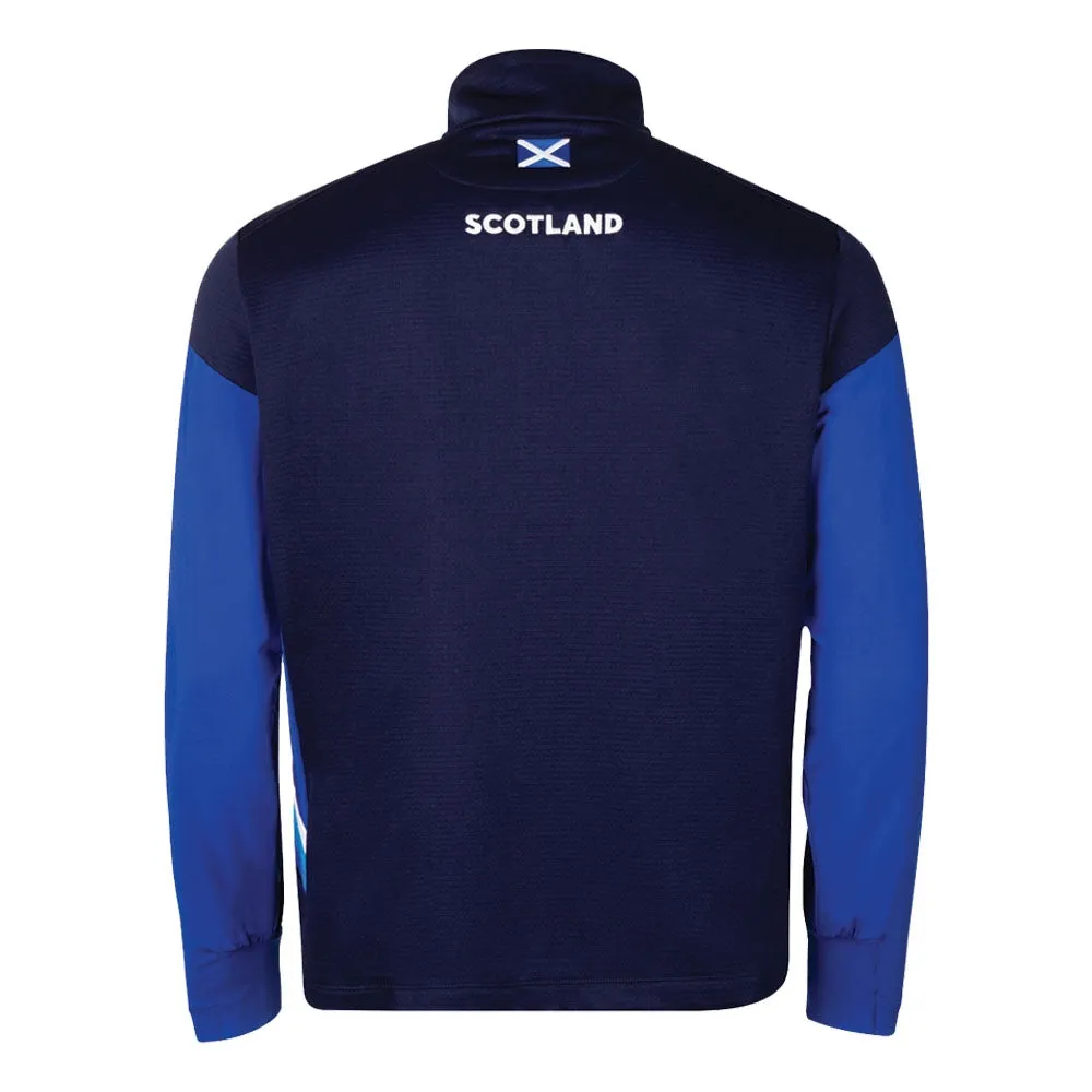 2022-2023 Scotland Rugby Travel Polarfleece Top (Navy)