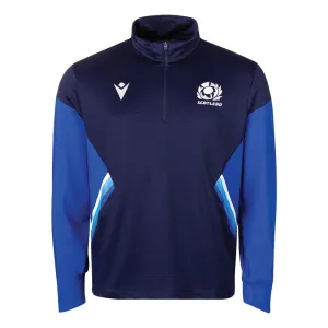 2022-2023 Scotland Rugby Travel Polarfleece Top (Navy)