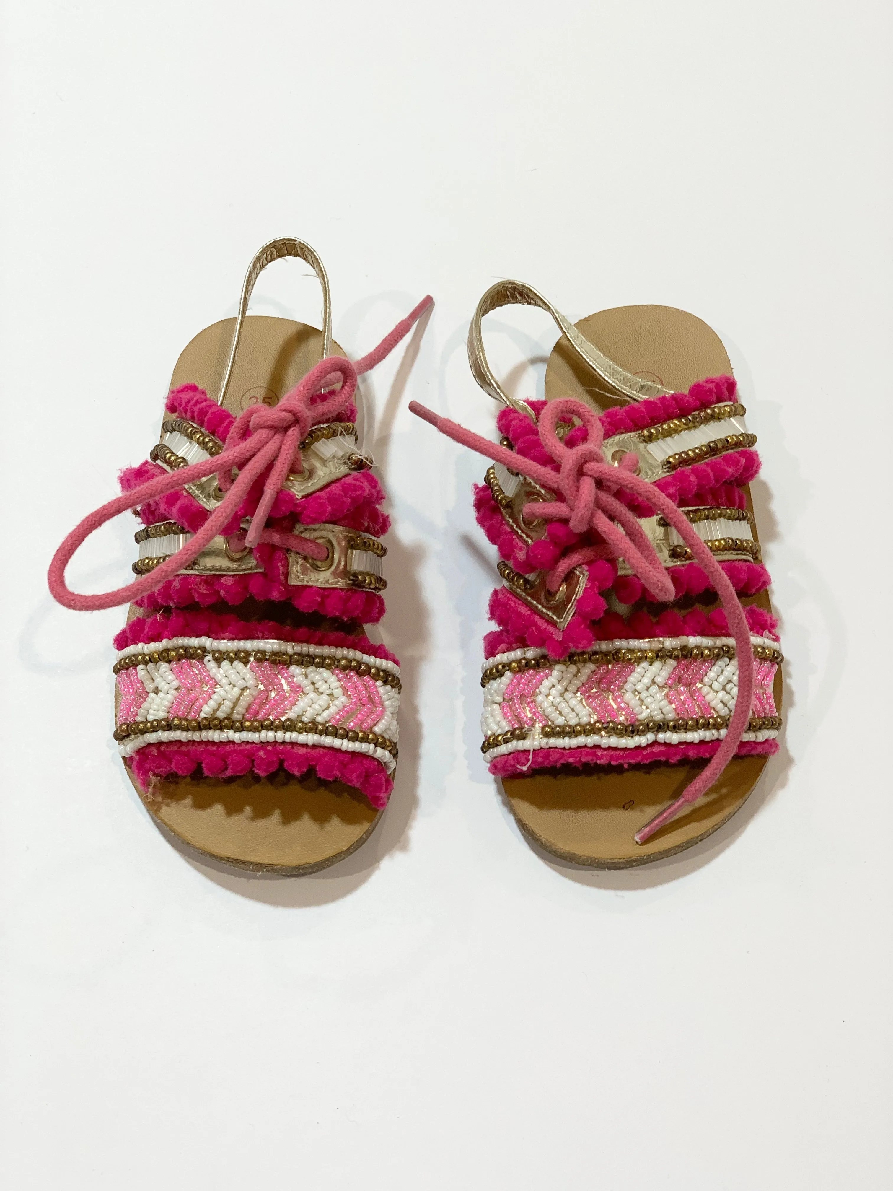 Beaded sandals - Size EU25