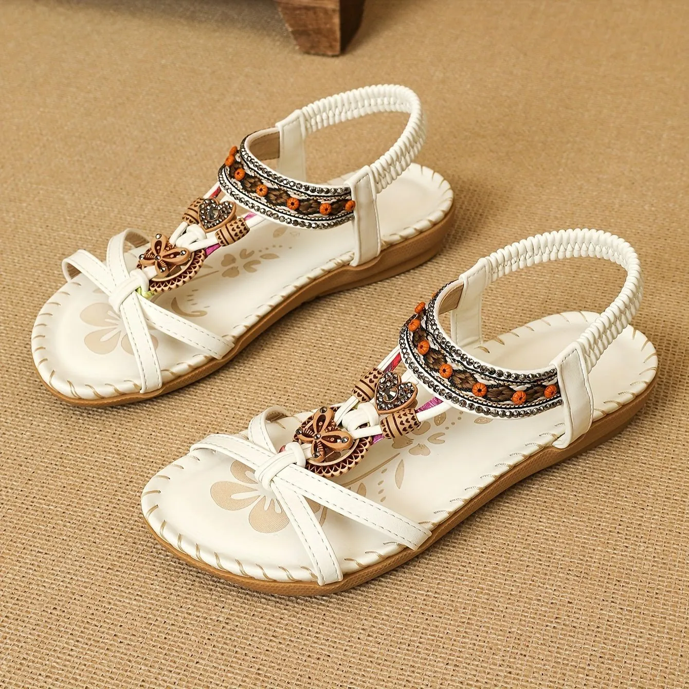 Kaelyn - Boho Flat Sandals