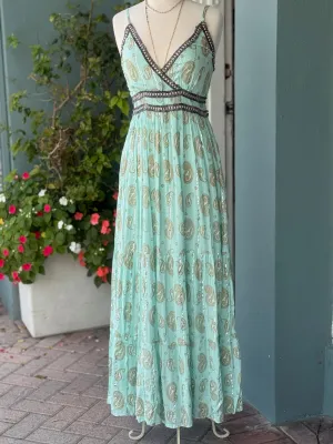Kingsley Dress in Aqua