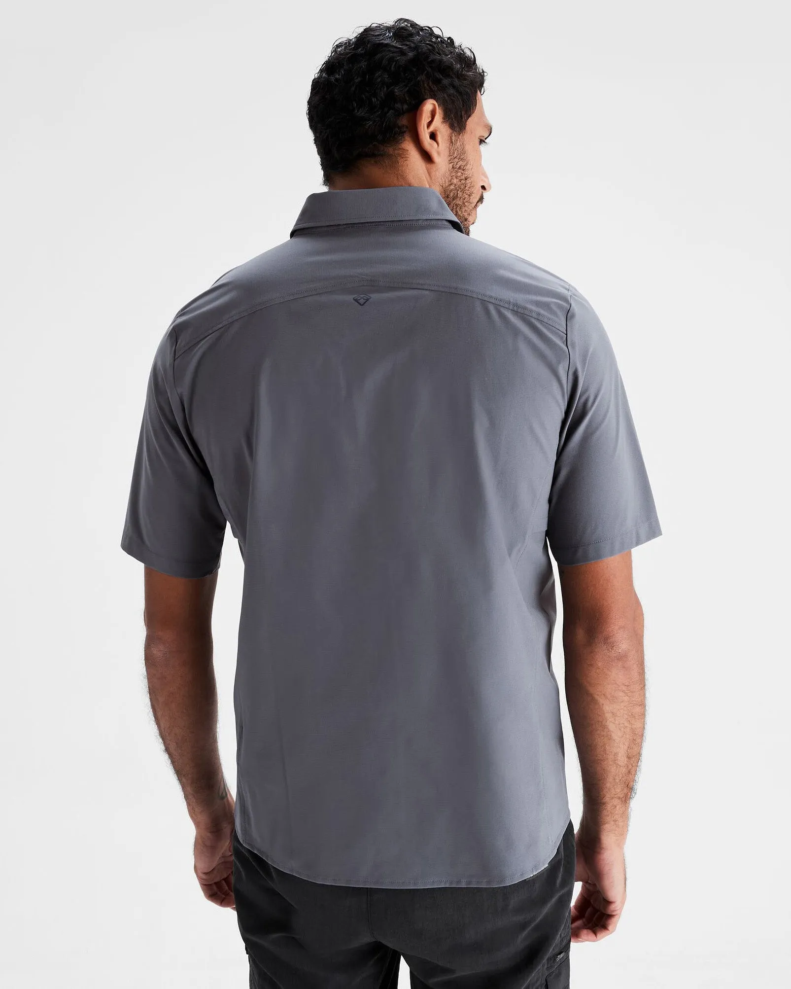 Men's Sun Breaker Short Sleeve Shirt - Light Navy