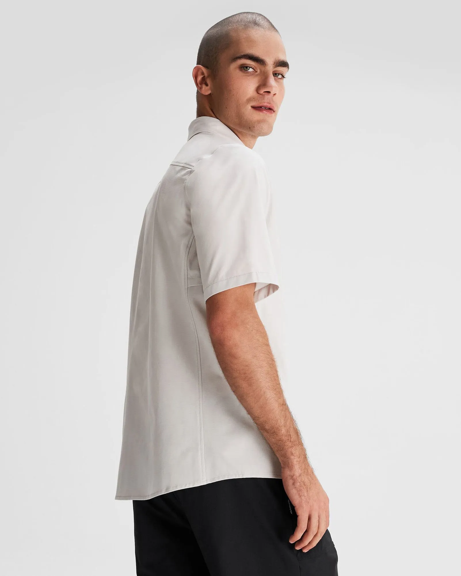 Men's Sun Breaker Short Sleeve Shirt - Mist