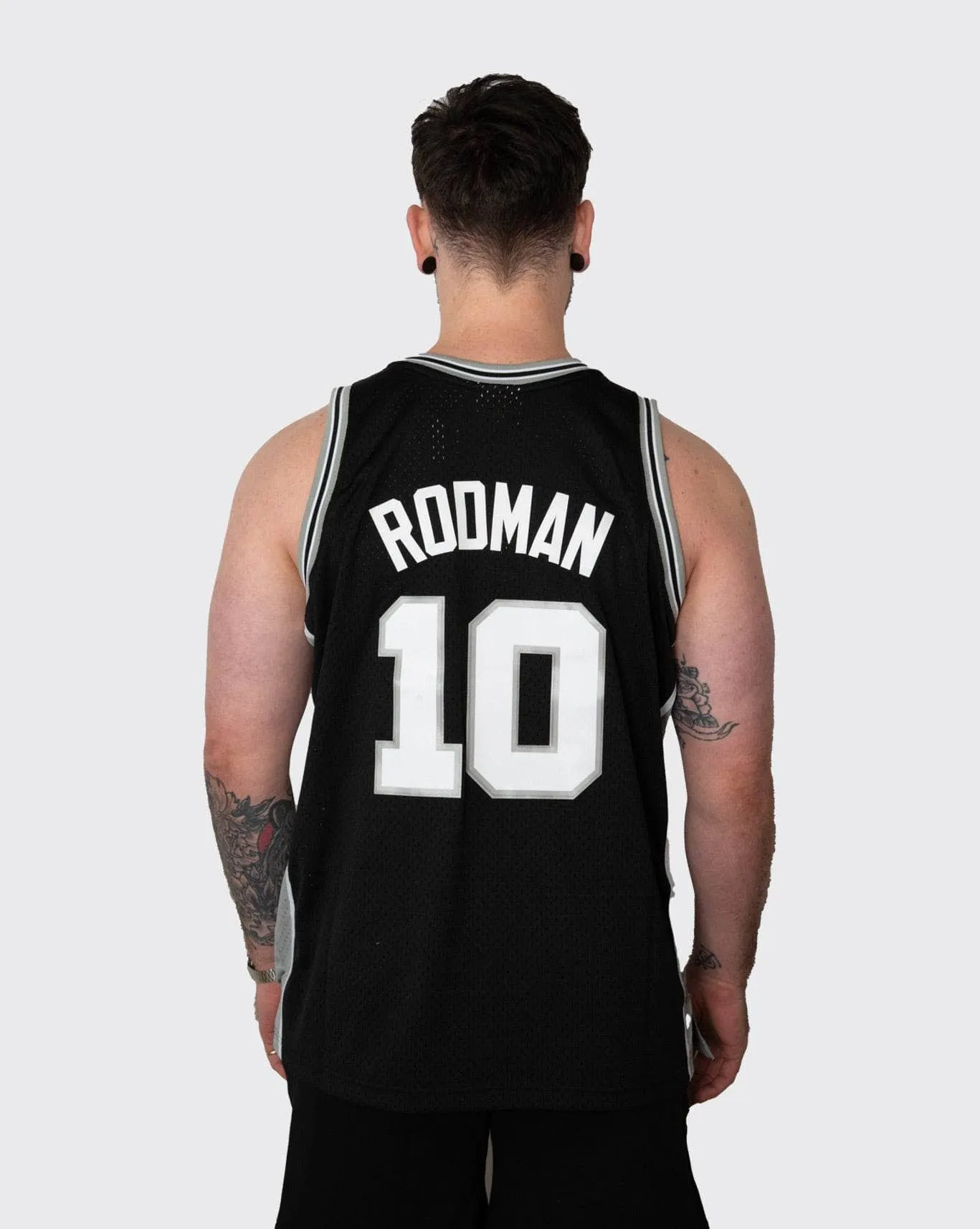 mitchell and ness spurs rodman 93-94 jersey