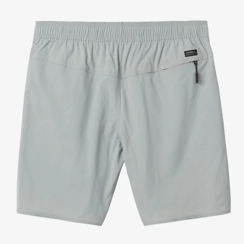 O'Neill TRVLR Camino 18" Hybrid Short - Light Grey