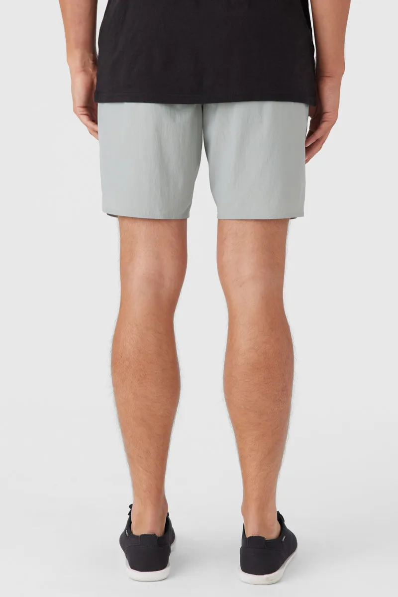 O'Neill TRVLR Camino 18" Hybrid Short - Light Grey