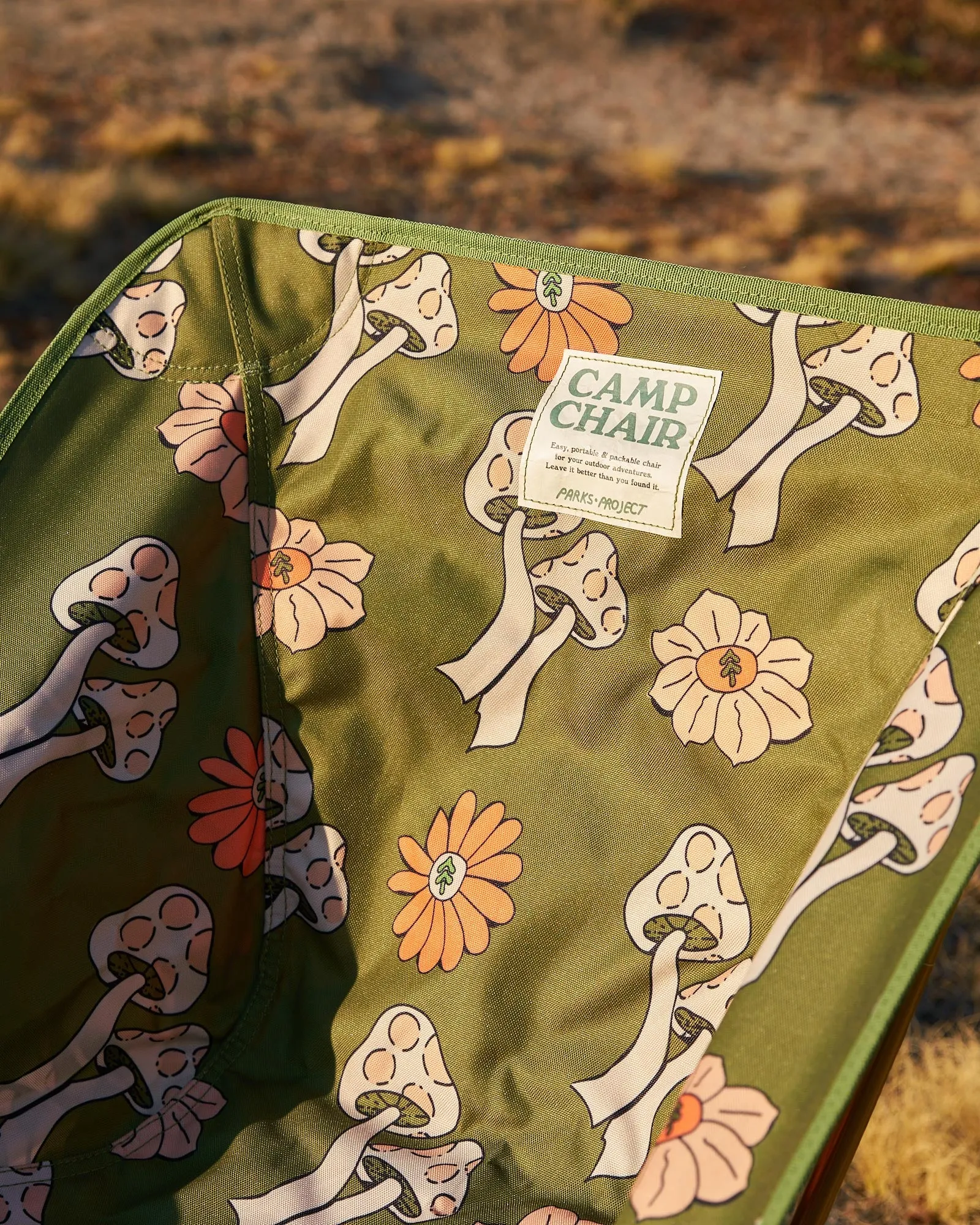 Shrooms Packable Camp Chair