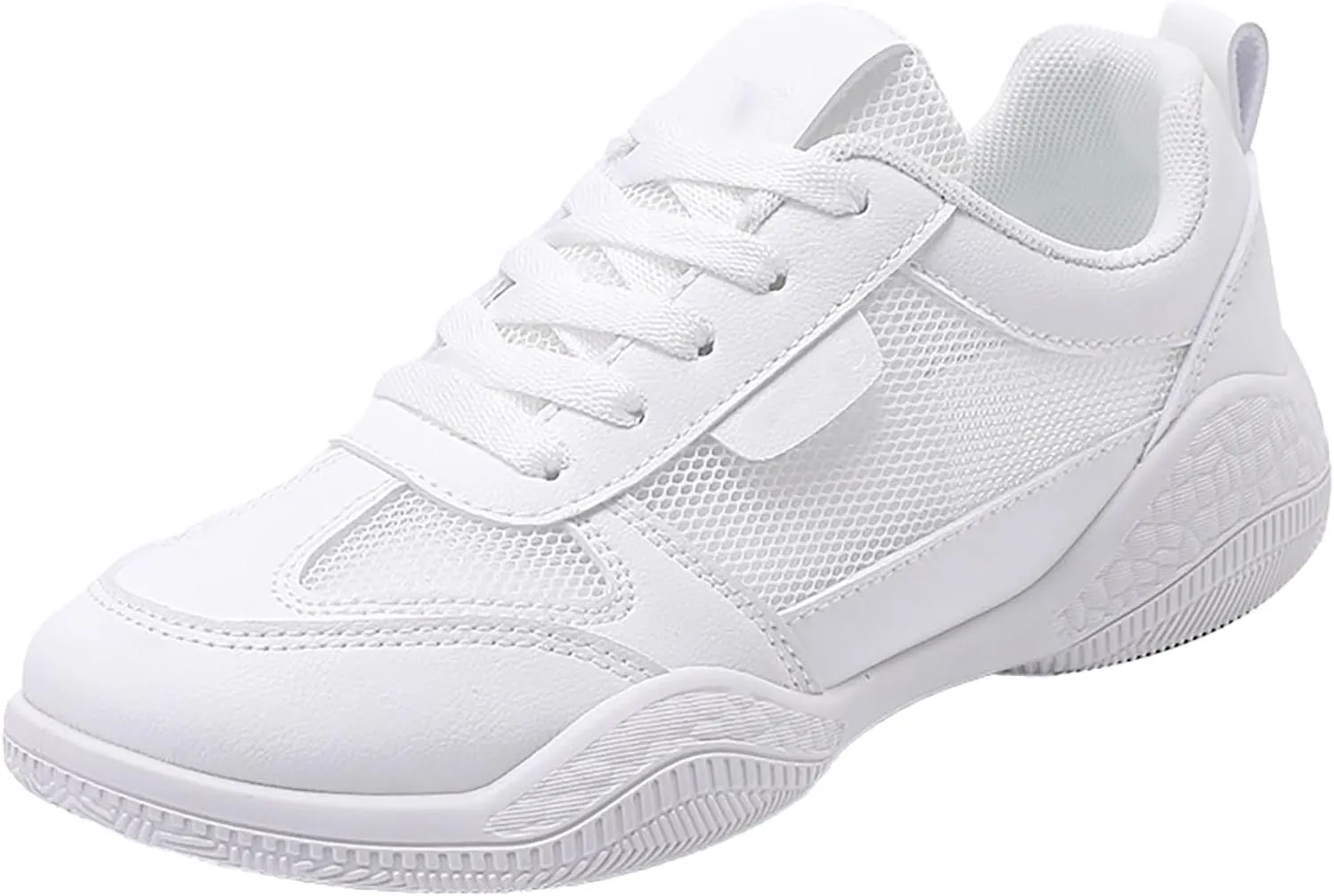 Sneakers for Women Casual Mesh Breathable Lace Up Walking Non Slip Work Shoes Women Sport Men Casual Dress Shoes Women's Fashion Sneakers White Tennis Shoe Trainers Shoe