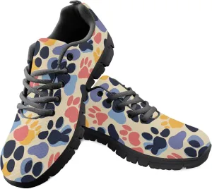 Sports Shoes for Women Trainer Running Causal Travel Sneaker Walking Low Heel Lace up Breathable Flexible Shoe