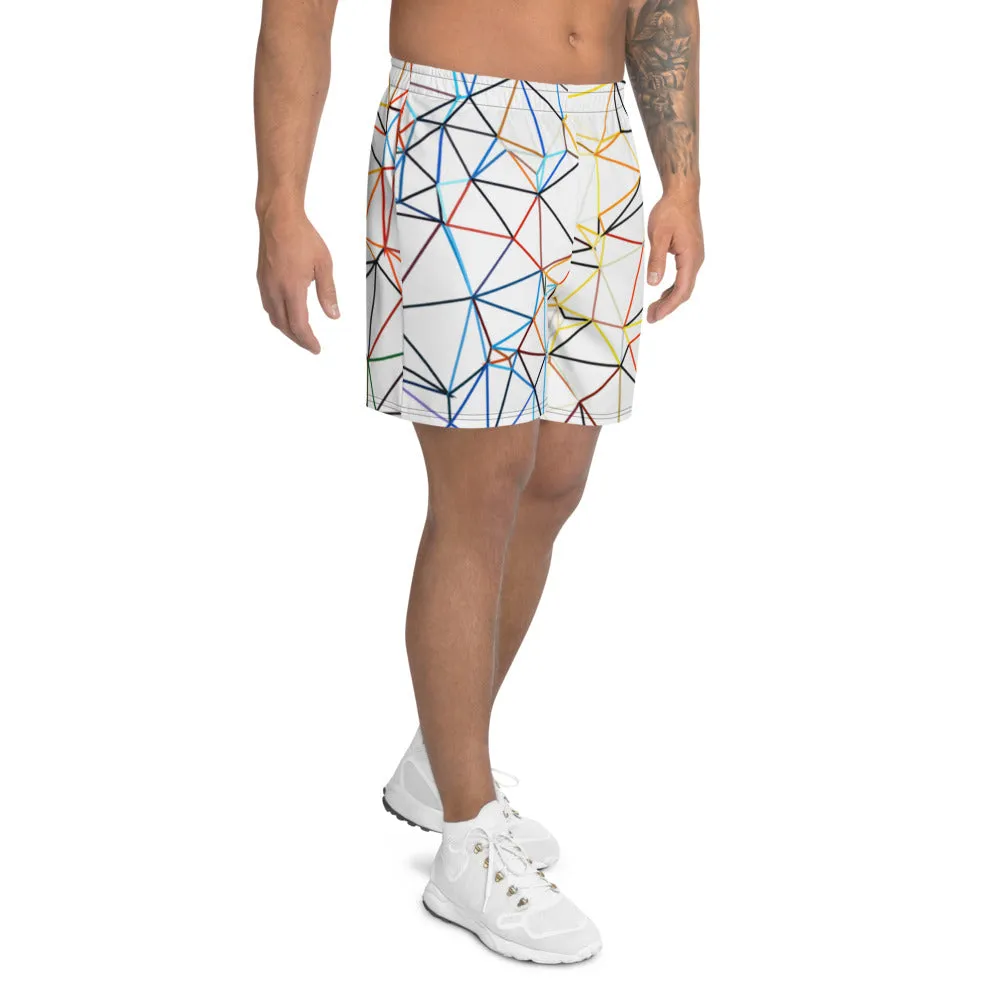 'Triangulum' men's athleisure shorts