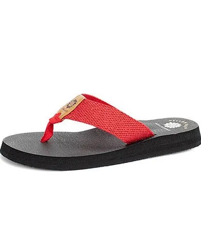 Yellow Box Dax Red Flip Flop